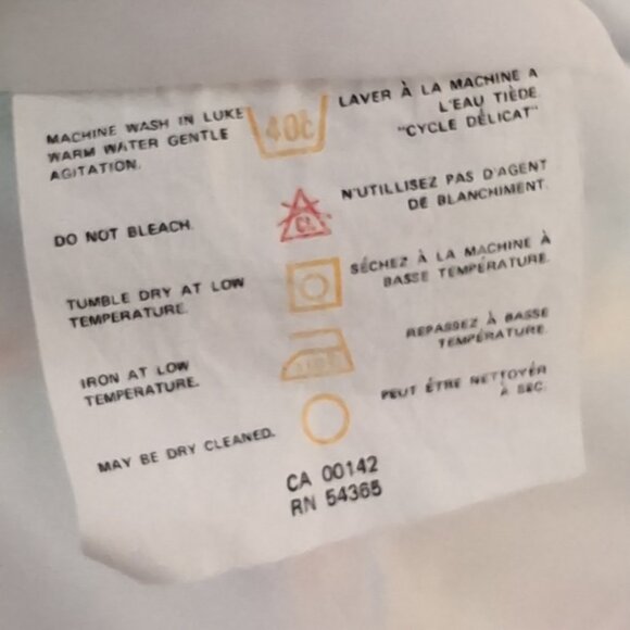 Vintage 90s Alia Floral Bomber Jacket Spring Windbreaker Lightweight Abstract - Picture 14 of 15